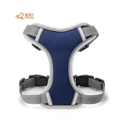 China PETCOME Custom Wholesale Custom Waterproof Adjustable Reflective Dog Pet Vest Safe Harness for sale