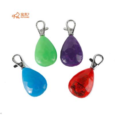 China PETCOME Small Lights Manufacturer Rechargeable Safety Colorful LED Pet Collar Charms for sale