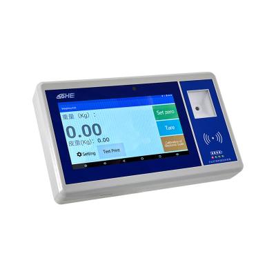 China LED Display 7-inch Android Smart Screen QR Code Box Weighing Instrument for 30-800KG for sale