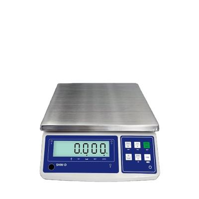 China 6KG Customizable LCD Display Precision Weighing Table Scale with Level Accuracy Rating for sale