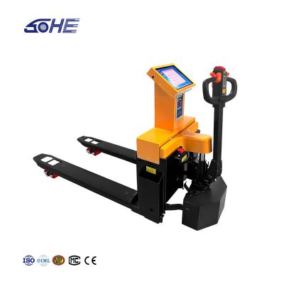 China 12 Inch Touchscreen Display Weighing Forklift Scale with Intelligent Electric Android for sale