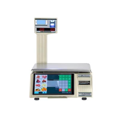 China LCD Display Intelligent Bar Code Table Scale SHW-TMF6 for 30kg Capacity for sale