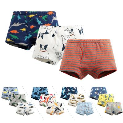 China Wholesale High Quality QUICK DRY Boys Panties 3pcs/set Underwear Fashion Four Corners Briefs for sale