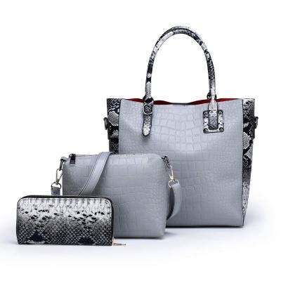 China Fashion Hot Sale Handbag Sets 3 Pieces Lady Handbags Women Bags Set Handbags Set For Women for sale