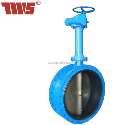 China DN1000 General Long Stem Butterfly Valve Flanged for sale