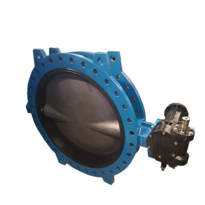 China General ANSI class150 double flange concentric butterfly valve DN1000 with ductile iron valve material valve and fittings AWWA for sale