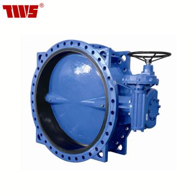 China GENERAL FLANGE DOUBLE BUTTERFLY VALVE for sale