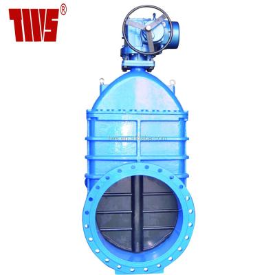 China NRS Stem Water Malleable Iron Electric Motor Large Size Resilient Seated Gate Valve for sale