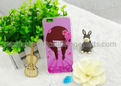 Cina Vestito porpora Iphone dal fiore della ragazza della prugna adorabile 6 coperture e casi in vendita