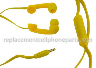 China 3.5mm Noise Cancelling Mobile Phone Earphone 1 m Handfree With Microphone for sale