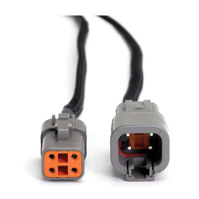 China Automotive German Series 4 Pin Connector Waterproof Cable for sale