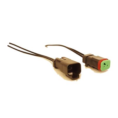 China DT06-2S-E004 Automotive 2 Pin German Connectors Male Female Wiring for sale