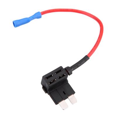 China Waterproof Motor Vehicle Fuse Holder RME-ACU New Add One Circuit Fuse Tap Piggyback Standard Blade Fuse Holder ATO ATC 12V for sale