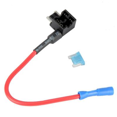 China Mini Micro Low Profile Fuse 12V Add A Standard Circuit Mini Micro Fuse Holder 10AM Adapter for sale