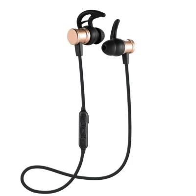 China SLS-100 In-ear In-ear Outdoor Sport Stereo Bass Earphones With Magnetic Metal Suction Headphones Wireless for sale