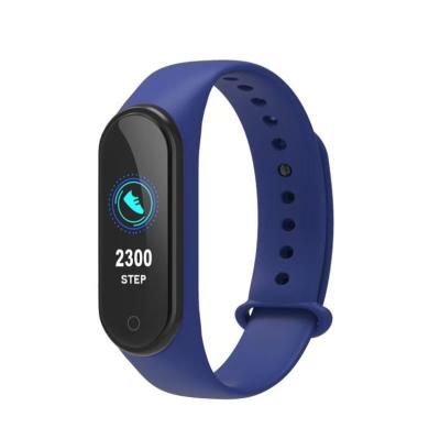 China 2019 hot sale m4 touch screen sports smart bracelet waterproof smart watch for sale