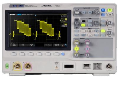 China New 16 channels SIGLENT digital super phosphor oscilloscope SDS2102X, MSO function, higher performance for sale