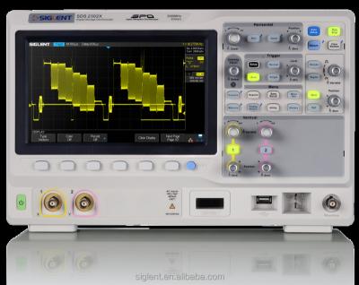 China New 16 channels SIGLENT digital super phosphor oscilloscope SDS2302X, MSO function, higher performance for sale