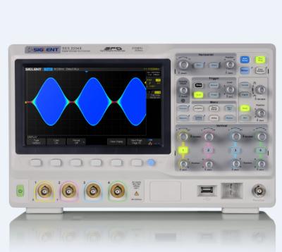 China New 16 channels SIGLENT digital super phosphor oscilloscope SDS2204X, MSO function, higher performance for sale