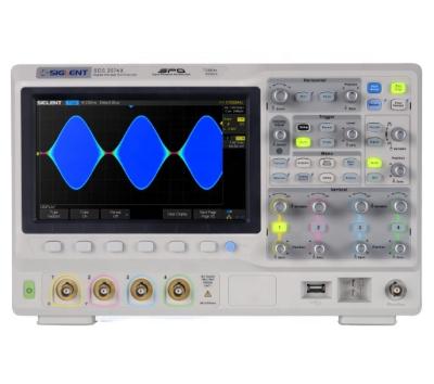 China New 16 channels SIGLENT digital super phosphor oscilloscope SDS2074X, MSO function, higher performance for sale