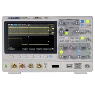 China New 16 channels SIGLENT digital super phosphor oscilloscope SDS2304X | MSO function | Higher performance for sale