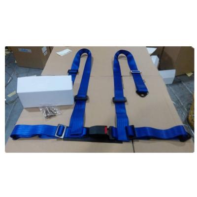 China 3 Point Nylon Blue Racing Harness Seat Belt Car Seat Belt - JBR 4002 for sale