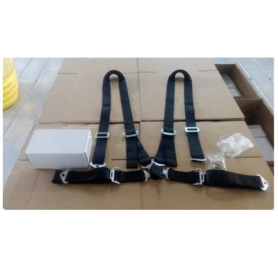 China Nylon 2 Inch 5 Point Quick Release Harness Seat Belt Red Wrapping Car Safety Belt - JBR 4001 for sale