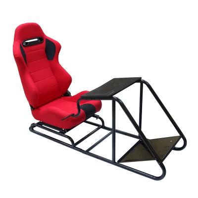 China JBR1012 Fabric Racing Simulator Cockpit Game Station Driving Racing Chair Simulator Cockpit For Video Games Gaming Seats for sale