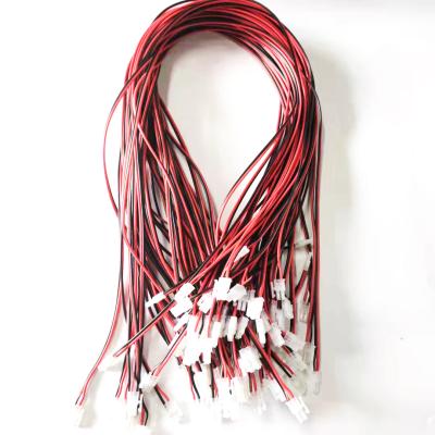 China Electronic Cable Assembly Wire Harness Black And PVC Cable 0.75mm2 Red Cable for sale