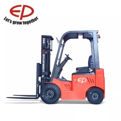 China Garment Shops PE EFL181 Lithium Battery Electric Forklift With Built-in Charger for sale