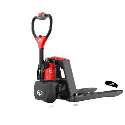 China Hotels PE F-3 Pallet Jack 1500kg Electric Pallet Truck Electric Forklift Warehousing Electric Truck for sale