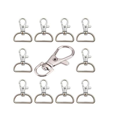 China Retail Industry Metal Swivel Lanyard Snap Hook Lobster Claw Clasp for sale