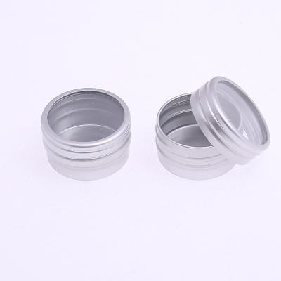 China Gift & Craft PET Transparent Window Screw Cap Aluminum Box for sale