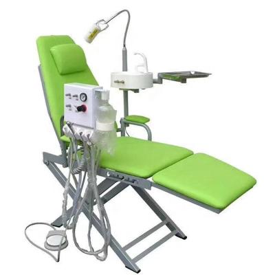 China Good Quality Metal Teeth Whitening Portable Dental Chair Dental Chair Favorable Price Mobile Dentists for sale