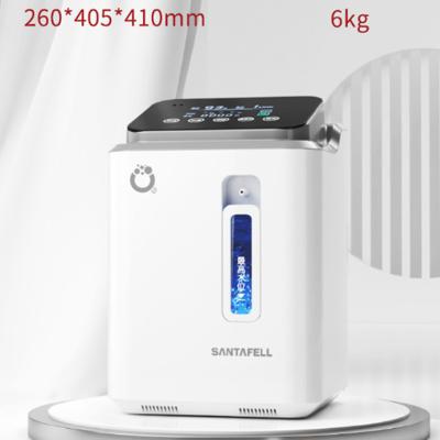 China 2021 SANTAFELL nebulized portable oxygen concentrator 7L with YY-11 nebulizer oxygen generator with YY-11 nebulization for sale