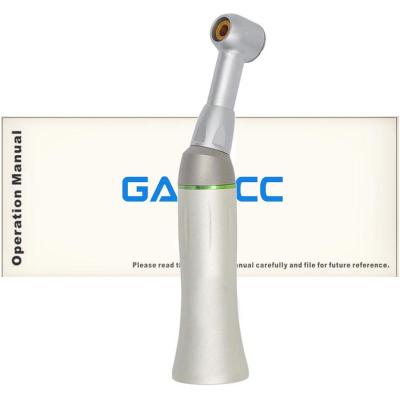 China 10:1 Gear Endodontic Equipment Wholesale Dental Endodontic Low Speed ​​Angle Counter Reduction Steel Endodontic Treatment Handpiece for sale