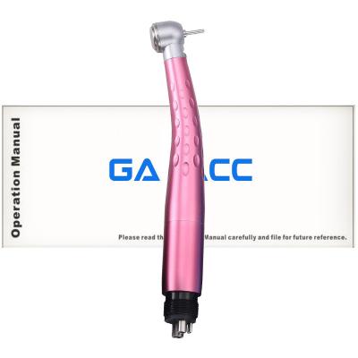 China Metal Handpieces Dental High Speed ​​Air Turbine Dental Handpiece Colorful LED High Speed ​​Handpiece for sale