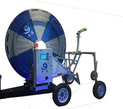 China High Efficiency Hard Irrigator Hose Reel Irrigation Sprinkler Agricultural Moving Machine For Sale for sale