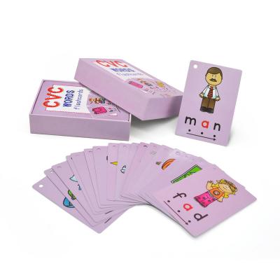 China Hot Selling Cardboard Paper Card Game Paper Exercise for Kids and Family China Wholesale for sale