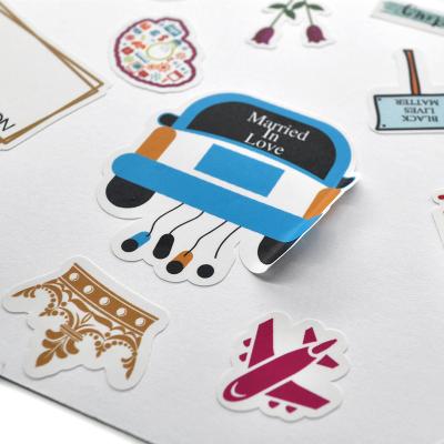 China Wholesale Hot Selling Motivational Personalized Decorative Sticker Cardboard Planner Stickers Label for sale