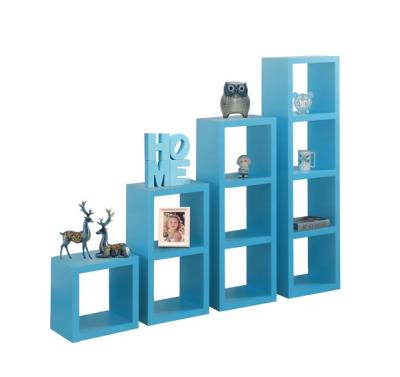 China Adjustable Modern Cube Bookcase (Others) Bookshelf Kids Wooden Book Shelves for sale