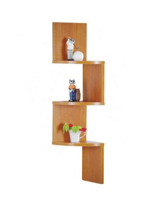 China Shelf for Home Modern Wood Wall Corner Wall Shelf Corner Design Home Wall Display for sale