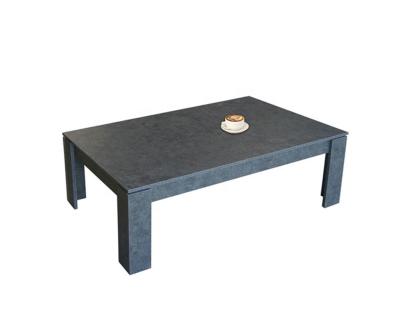 China Style convertible simple black color coffee table wooden tea table for living room furniture for sale