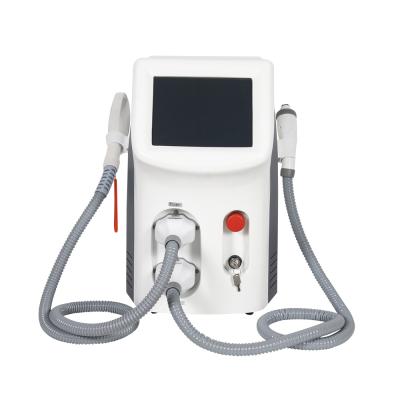 China 2 Manipulator RF Dye Removal Equipment IPL Machine E-light IPL Hair Removal Device Portable IPL Hair Removal for sale