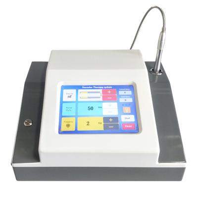 China Vascular Dye Removal 980nm Diode Laser Blood Vessels Removal Spider Vein Removal Machine for sale