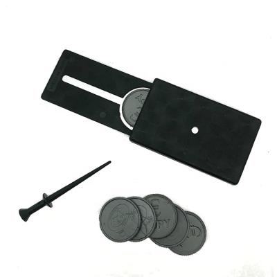 China Plastic Props Props High Quality Magic Trick Magic Coin By Dagger for sale