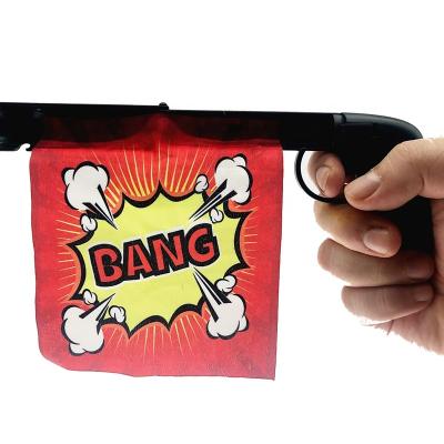 China Best Price Plastic Promotion Tricks EN71 BSCI Novelty Jokes Gag Gift Stop Fart Flag Gun Prank Toys For Festival for sale