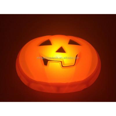 China Plastic Success Tricks EN71 BSCI Novelty Jokes Gag Gift Amazing LED Painted Pumpkin Push Light Toy Gift Set for sale