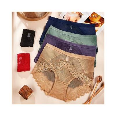 China Antibacterial Stylish Women Underwear Brief Hipster Shapewear Briefs Lace Briefs Women's Underwear For Women for sale