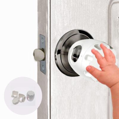 China 4 Packs Baby Safety Door Knob Cover Baby Door Locks Door Knob Cover Safety Covers Cabinet Doors for Kids for sale